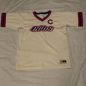 MLB Chicago Cubs Women's Jersey White Blue Red Baseball Embroidered